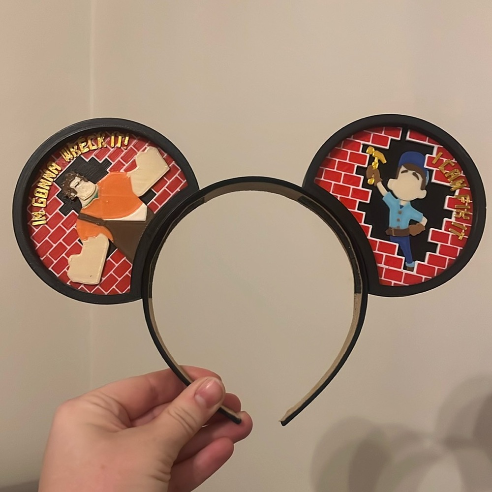 3D Printed Wreck It Ralph Mickey Ears